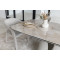 Керамічний стіл розкладний обідній Vetro Mebel Лунаріо TML-1320 Айворі онікс/айворі-12-thumb