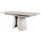 Керамічний стіл розкладний обідній Vetro Mebel Лунаріо TML-1320 Айворі онікс/айворі-17-thumb