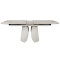 Керамічний стіл розкладний обідній Vetro Mebel Лунаріо TML-1320 Айворі онікс/айворі-18-thumb