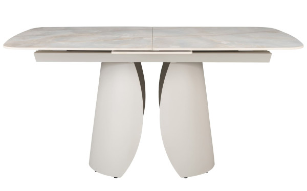Керамічний стіл розкладний обідній Vetro Mebel Лунаріо TML-1321 Лафаєт/айворі-17