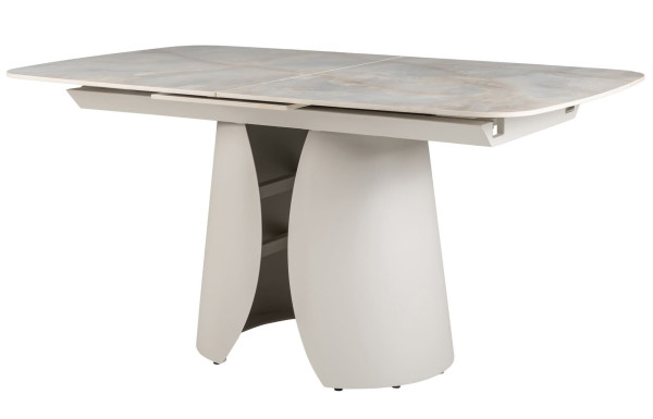 Керамічний стіл розкладний обідній Vetro Mebel Лунаріо TML-1321 Лафаєт/айворі-18