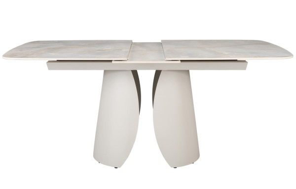 Керамічний стіл розкладний обідній Vetro Mebel Лунаріо TML-1321 Лафаєт/айворі-19