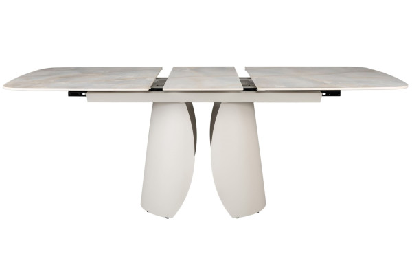 Керамічний стіл розкладний обідній Vetro Mebel Лунаріо TML-1321 Лафаєт/айворі-20