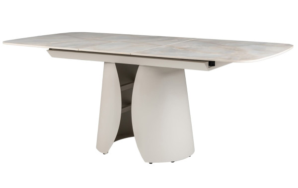 Керамічний стіл розкладний обідній Vetro Mebel Лунаріо TML-1321 Лафаєт/айворі-22