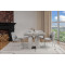 Керамічний стіл розкладний обідній Vetro Mebel Лунаріо TML-1322 Клауді грей/айворі-9-thumb