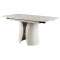 Керамічний стіл розкладний обідній Vetro Mebel Лунаріо TML-1322 Клауді грей/айворі-17-thumb
