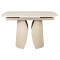 Керамічний стіл розкладний обідній Vetro Mebel Лунаріо TML-1322 Крема марфіль/капучино-13-thumb