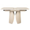 Керамічний стіл розкладний обідній Vetro Mebel Лунаріо TML-1322 Крема марфіль/капучино-15-thumb