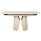 Керамічний стіл розкладний обідній Vetro Mebel Лунаріо TML-1322 Крема марфіль/капучино-18-thumb