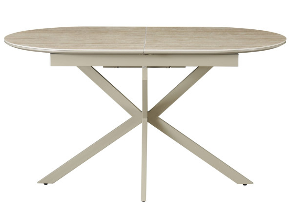 Керамічний стіл розкладний обідній Vetro Mebel Верона TML-1335 Римський травертин/капучино-1