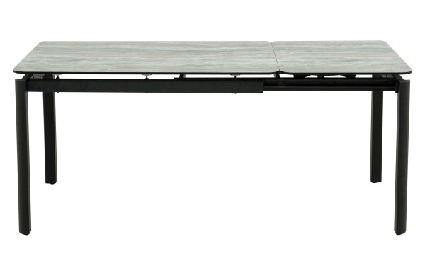 Стол раскладной обеденный Vetro Mebel Бассано TML-1415 Фенди блю/черный 120 (180) х 80 см-2