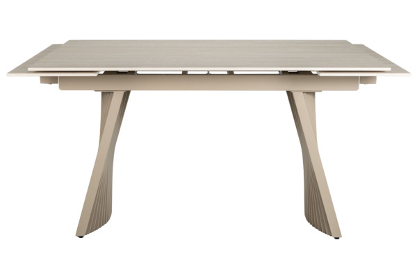 Керамический стол раскладной обеденный Vetro Mebel Олимпия TML-985 Крема марфиль-бежевый-17