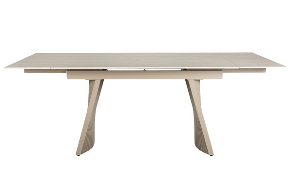 Керамический стол раскладной обеденный Vetro Mebel Олимпия TML-985 Крема марфиль-бежевый-19