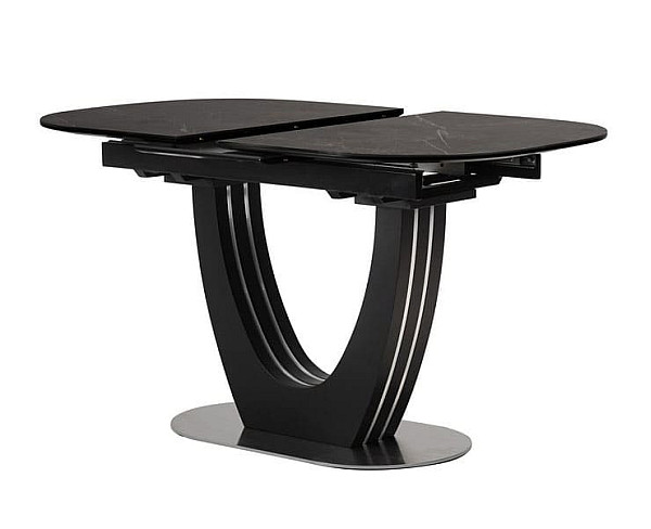 Керамический стол раскладной обеденный Vetro Mebel TML-866 Неро маркина-8