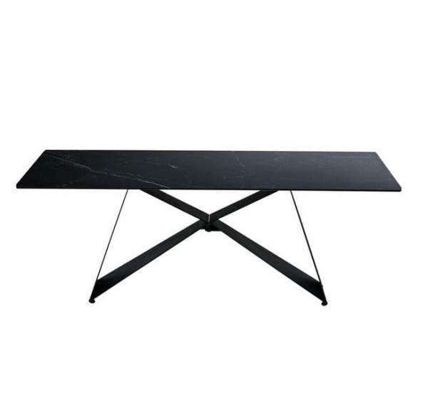 Журнальный стол Vetro Mebel Бруно Неро маркина-черный-2