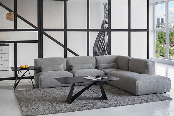 Кавовий стіл Vetro Mebel Бруно Неро маркіна-5