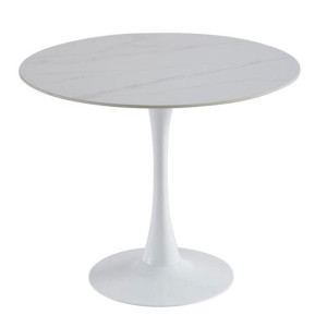 Керамічний стіл обідній Vetro Mebel T-325 Каса вайт-білий