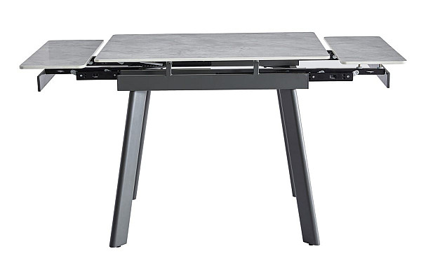 Керамічний стіл розкладний обідній Vetro Mebel TM-80 Віра грей-сірий 90-140 см-6