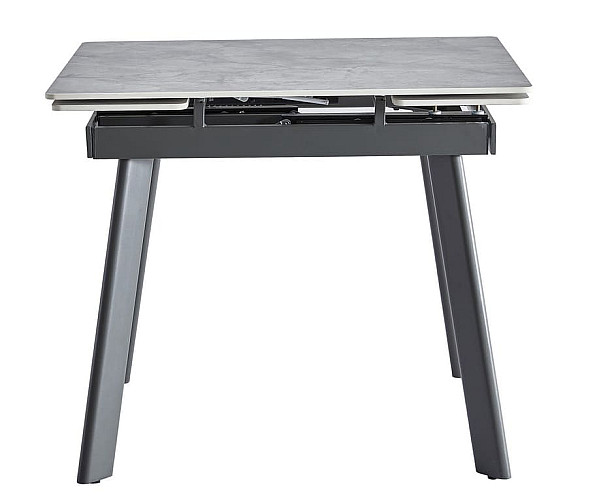 Керамічний стіл розкладний обідній Vetro Mebel TM-80 Віра грей-сірий 90-140 см-5