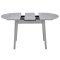 Керамический стол раскладной обеденный Vetro Mebel TM-85-1 Калакатта мрамор/серый-3-thumb
