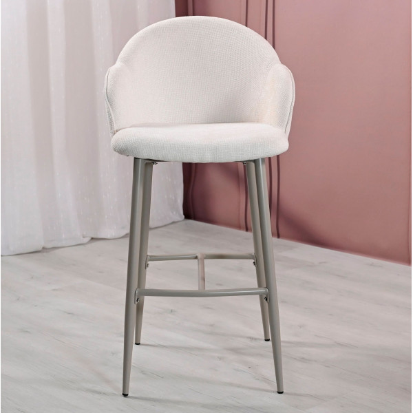 Полубарный стул Vetro Mebel B-236 Маршмеллоу/капучино-4