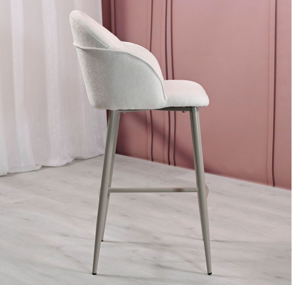 Полубарный стул Vetro Mebel B-236 Маршмеллоу/капучино-5