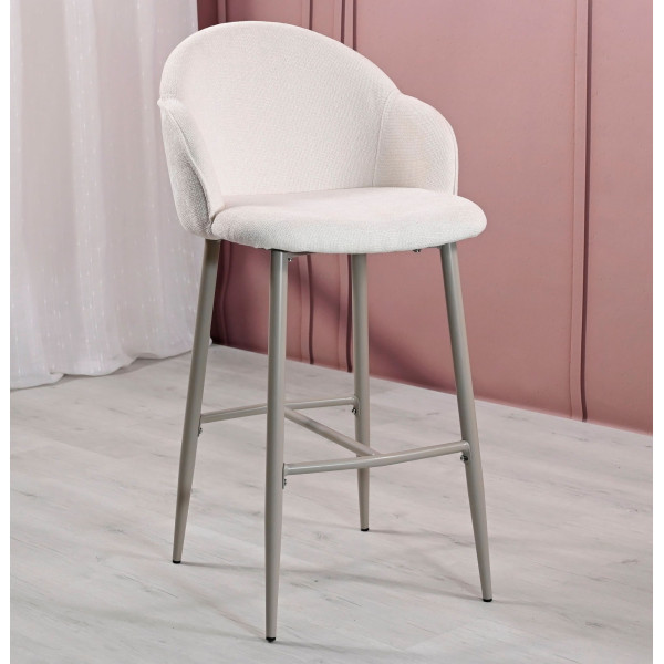 Полубарный стул Vetro Mebel B-236 Маршмеллоу/капучино-3