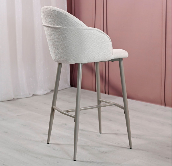 Полубарный стул Vetro Mebel B-236 Маршмеллоу/капучино-6
