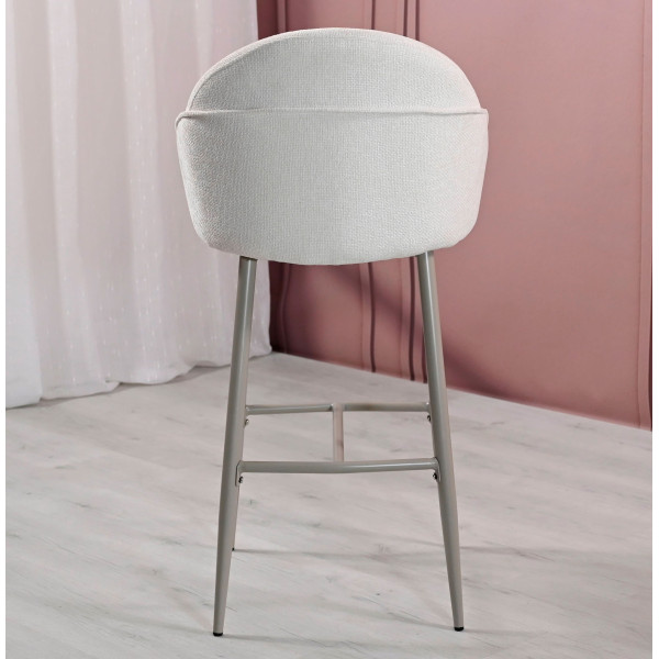 Полубарный стул Vetro Mebel B-236 Маршмеллоу/капучино-7