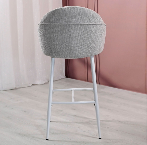 Полубарный стул Vetro Mebel B-236 Оксфорд/белый-7