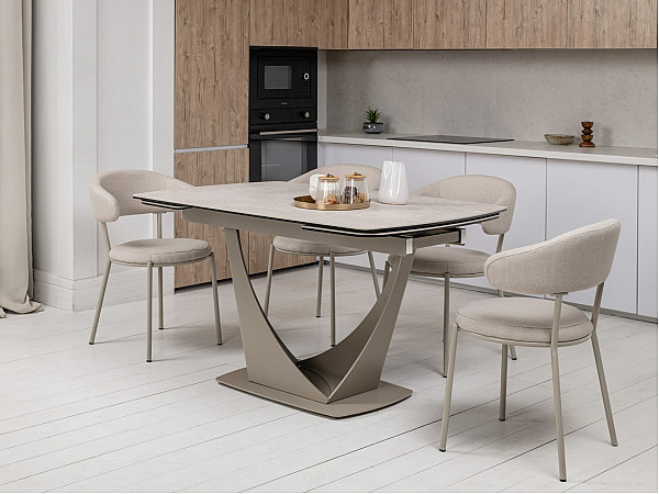 Стілець Vetro Mebel M-115 Екрю тканина-6