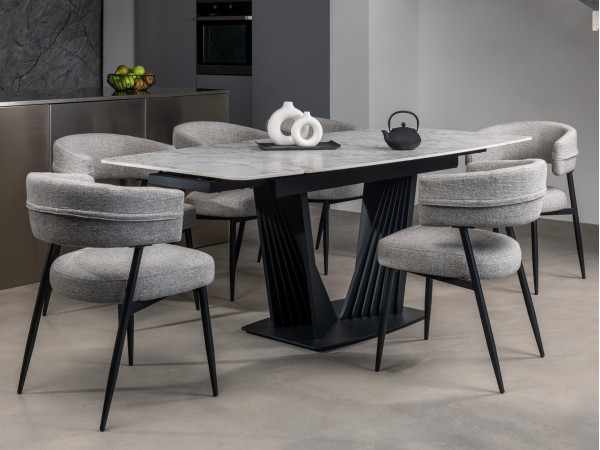 Стул Vetro Mebel M-117 Гранит ткань-16