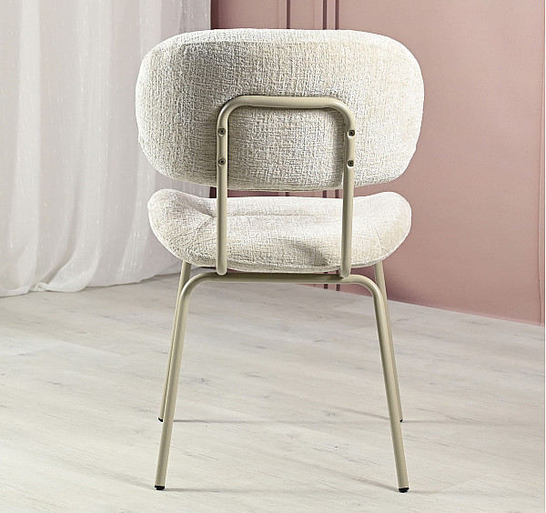 Стул Vetro Mebel M-120 Жемчужный-капучино ткань-6