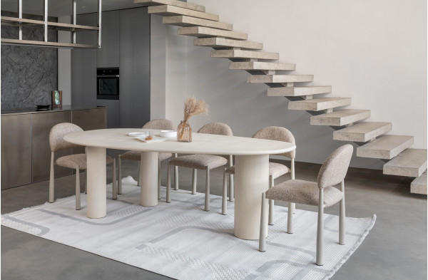 Стул Vetro Mebel M-125 Миндаль/кремовый-4