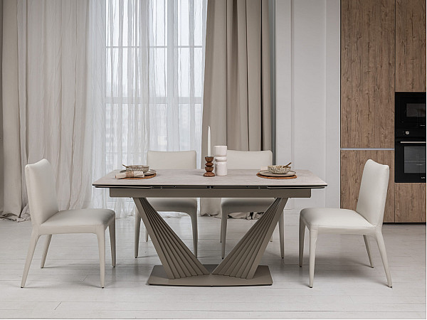 Стул Vetro Mebel M-190 Айвори экокожа-9