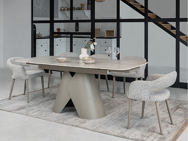 Стул Vetro Mebel M-210 Морская соль/капучино-7