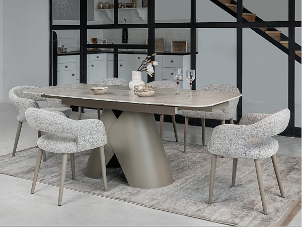 Стул Vetro Mebel M-210 Морская соль/капучино-8