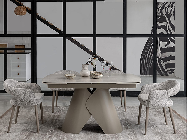 Стул Vetro Mebel M-210 Морская соль/капучино-10