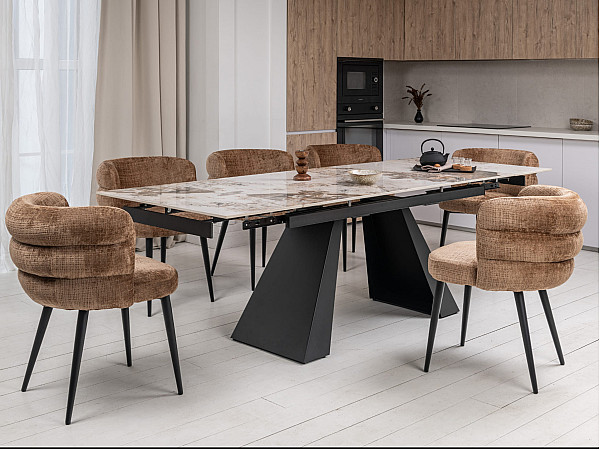 Стілець Vetro Mebel M-215 Сандал/чорний-8