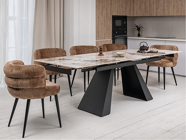 Стілець Vetro Mebel M-215 Сандал/чорний-10