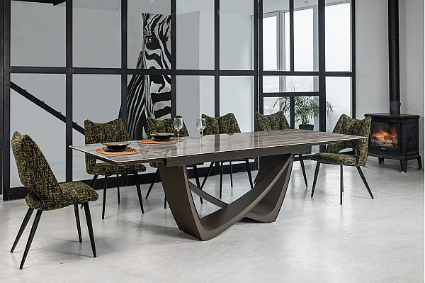 Стілець Vetro Mebel M-217 Форест/чорний тканина-6