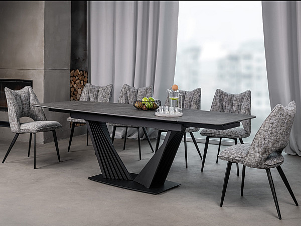 Стул Vetro Mebel M-217 Гаванна/черный ткань-6