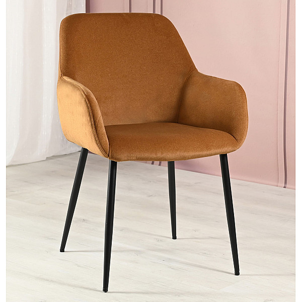 Стілець Vetro Mebel M-220 Карамель/чорний-1