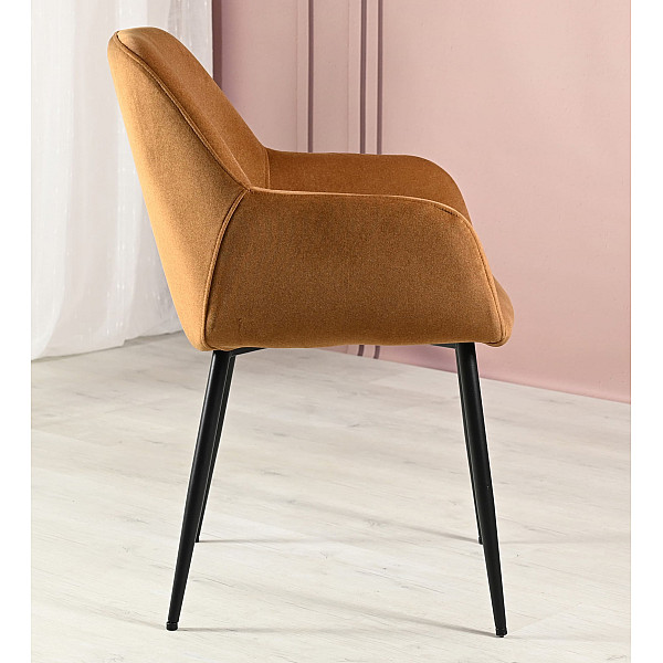 Стілець Vetro Mebel M-220 Карамель/чорний-3