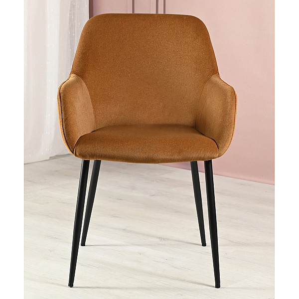 Стілець Vetro Mebel M-220 Карамель/чорний-2