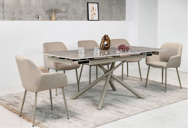 Стілець Vetro Mebel M-220 Макадамія/капучіно-6