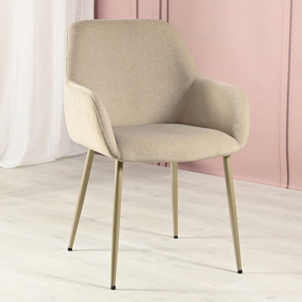 Стілець Vetro Mebel M-220 Макадамія/капучіно-1