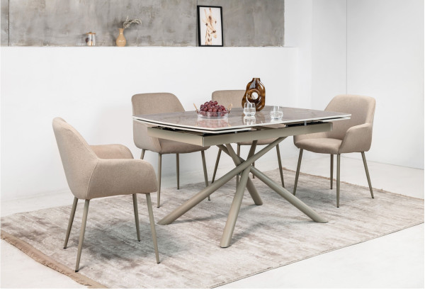 Стілець Vetro Mebel M-220 Макадамія/капучіно-10