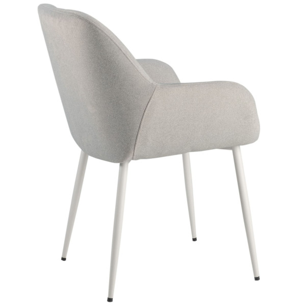 Стілець Vetro Mebel M-220 Устричний/білий-11