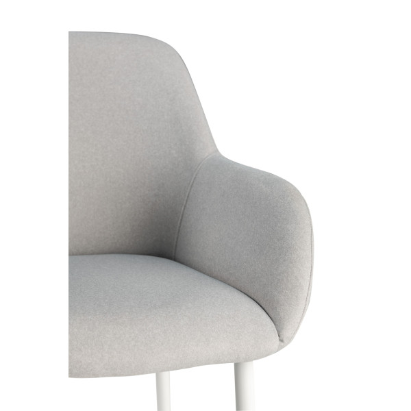 Стілець Vetro Mebel M-220 Устричний/білий-14